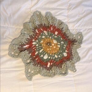 70s Hippie Handcrafted Art Freeform Piece